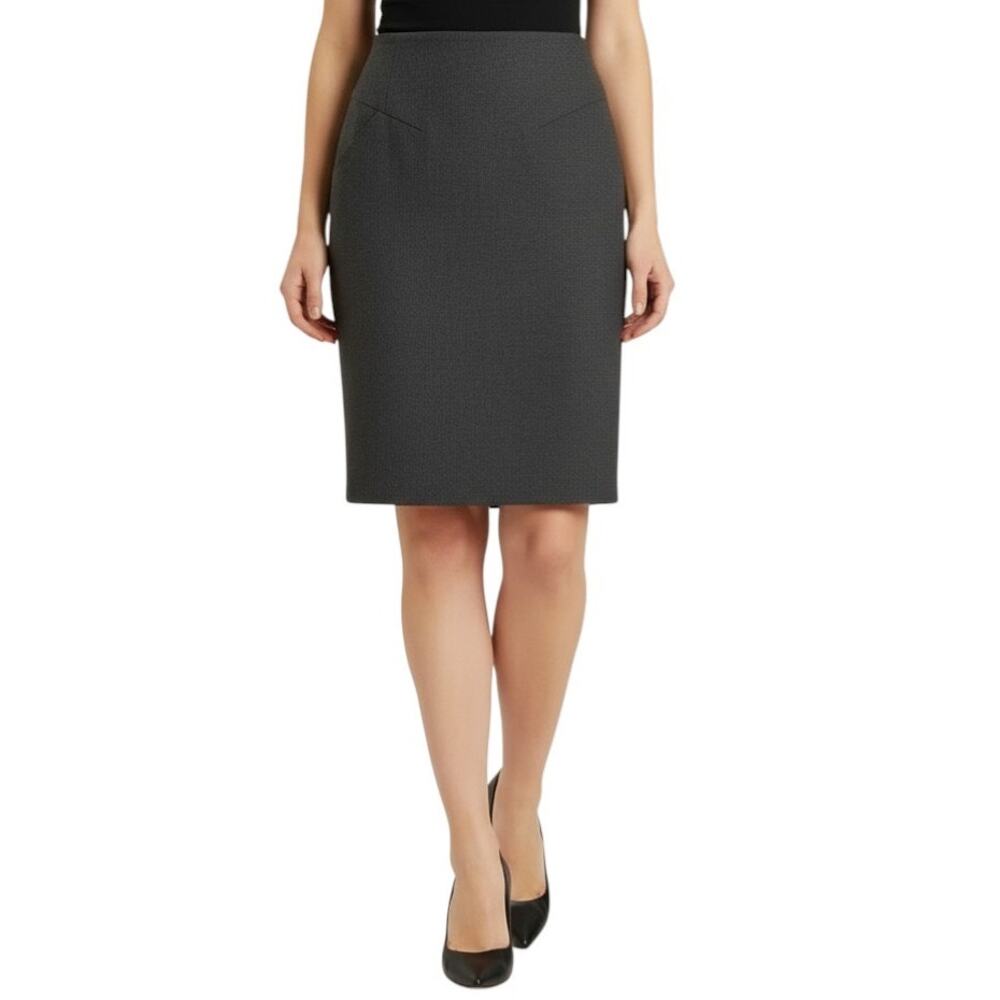 Chanel Vintage Gray Knee-Length Skirt, Small - Picture 2 of 9